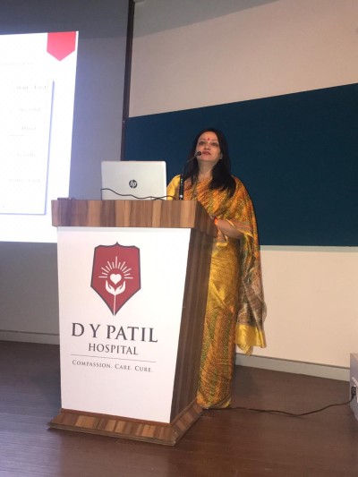 TRAINING IN HOSPITAL INFECTION CONTROL AT PADMASHREE DR D Y PATIL MEDICAL COLLEGE